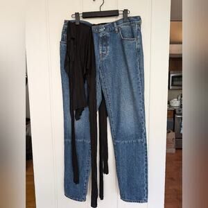 Ben Taverniti Unravel Project Jeans with jersey accent Avant Garde- 27